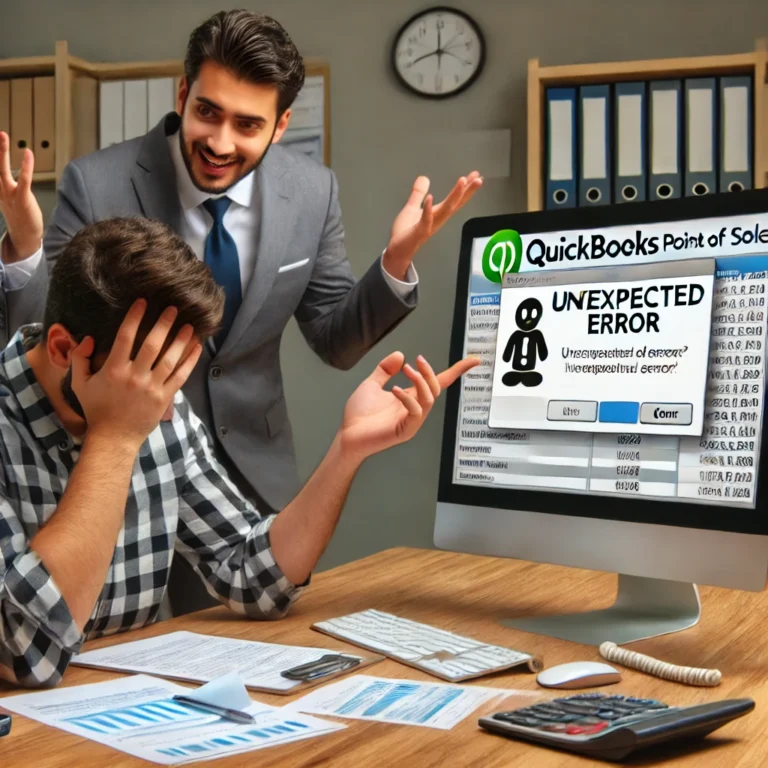 QuickBooks Point of SaleUnexpected Errors Troubleshooting